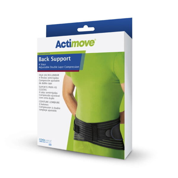 Orteza L d wiowo krzy owa Actimove Back Support 4 Stays 75541 Medicom 