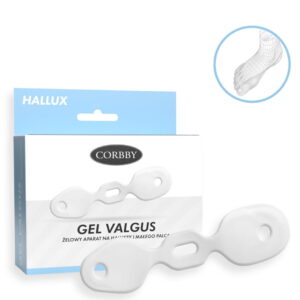 Żelowy aparat na haluksy GEL VALGUS Corbby