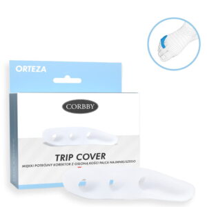 Potrójny korektor z osłoną palca najmniejszego TRIP COVER Corbby