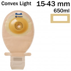 SenSura worek stomijny 1-cz. otwarty z okienkiem Convex Light 152090 Coloplast